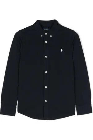 Ralph Lauren Camisa con logo bordado