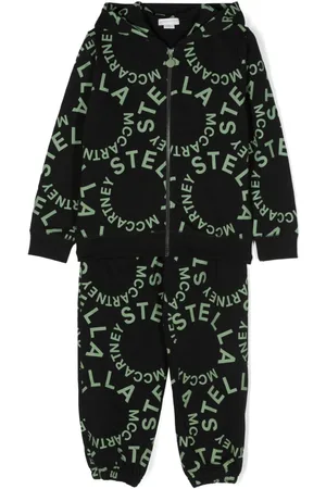 Stella McCartney Traje deportivo con logo estampado