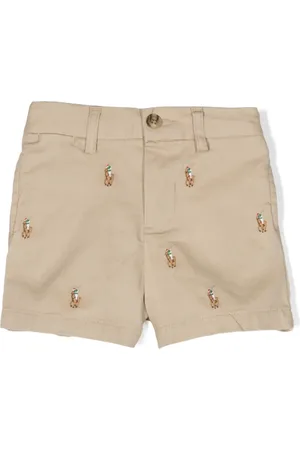 Ralph Lauren Shorts con logo bordado