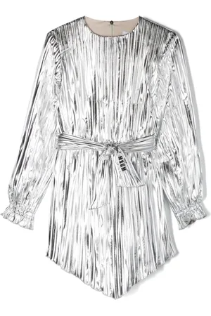 Msgm Vestido corto con diseño asimétrico