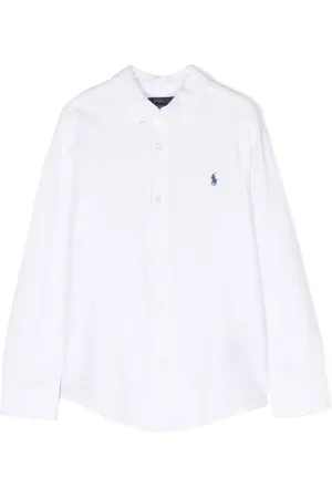 Ralph Lauren Camisa con logo bordado