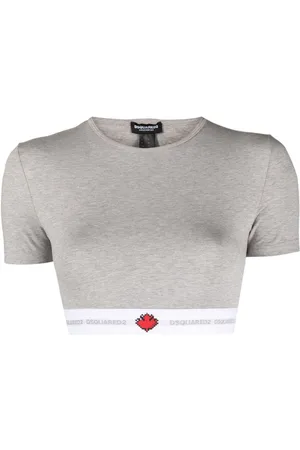 Dsquared2 Playera corta con estampado Leaf