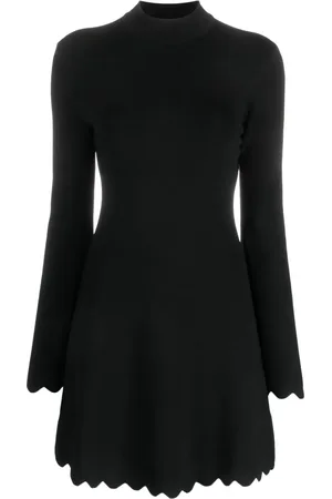 Twin-Set Vestido corto con detalle de aberturas