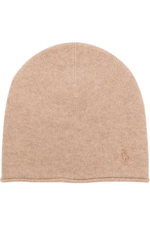 Ralph Lauren Gorro tejido con logo bordado