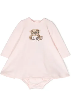 Dolce & Gabbana Conjunto de vestido con motivo bordado