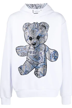 Philipp Plein Hoodie con motivo Teddy Bear