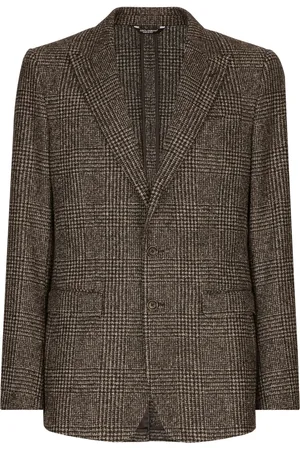 Dolce & Gabbana Blazer con botones a cuadros príncipe de Gales