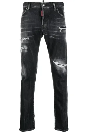 Dsquared2 Skinny jeans con detalles rasgados