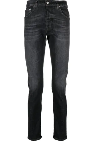 Dondup Skinny jeans con efecto envejecido