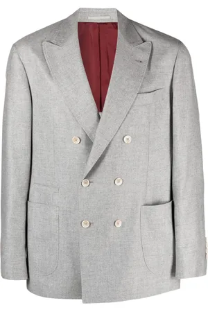 Brunello Cucinelli Blazer con doble botonadura