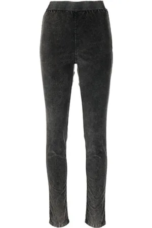 UMA WANG Leggins con efecto desgastado