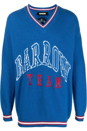 BARROW Suéter con logo en intarsia