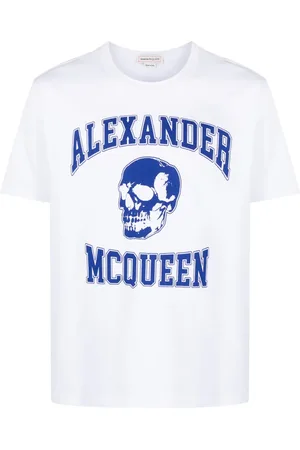Alexander McQueen Playera con motivo Skull