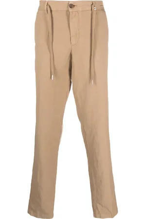 MYTHS Pantalones chinos con cordones en la pretina