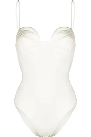 Noire Swimwear Traje de baño con cuello redondo