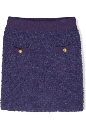 Elisabetta Franchi Falda corta de bouclé