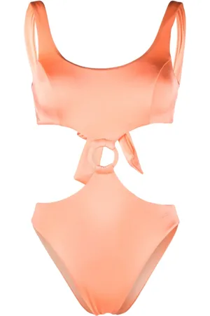 Noire Swimwear Traje de baño con detalle de aberturas