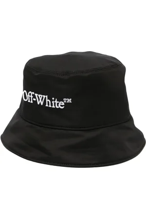 OFF-WHITE Gorro de pescador con logo bordado