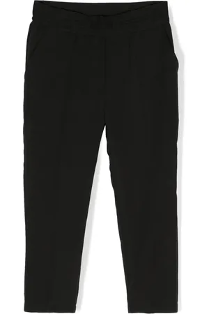 Msgm Pantalones rectos con logo en la pretina