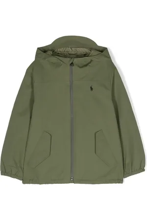 Ralph Lauren Chamarra con capucha y logo bordado