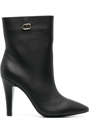 Twin-Set Botas con placa del logo