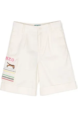 Kenzo Shorts con diseño bordado