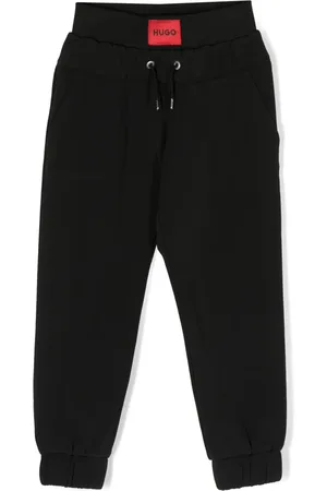 HUGO BOSS Pants con parche del logo
