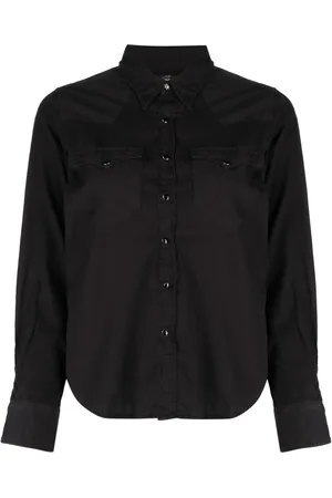 Ralph Lauren Camisa manga larga con paneles