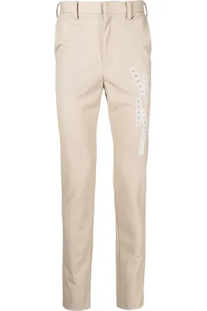 DOUBLET Pantalones rectos con tiro alto