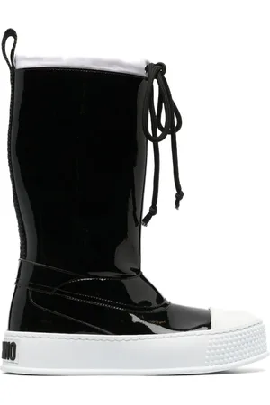 Moschino Botas con puntera de goma