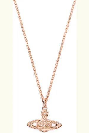 Vivienne Westwood Collar con detalles de cristal y dije Orb