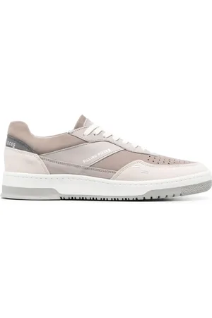 Filling pieces Tenis de gamuza con logo estampado
