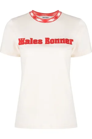 WALES BONNER Playera con motivo Original Logo