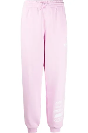 adidas Pants con cordones en la pretina y logo estampado