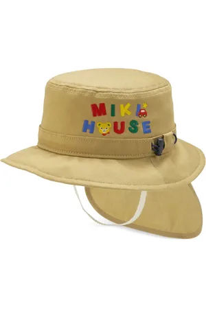 Miki House Gorro de pescador con logo bordado