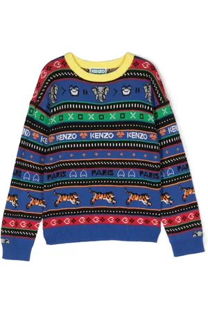 Kenzo Suéter con estampado gráfico