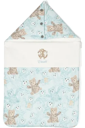 Roberto Cavalli Sleeping bag con estampado gráfico