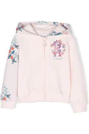 Roberto Cavalli Hoodie con monograma estampado