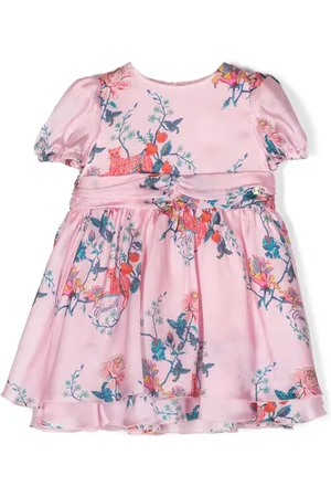 Roberto Cavalli Vestido manga corta con estampado floral