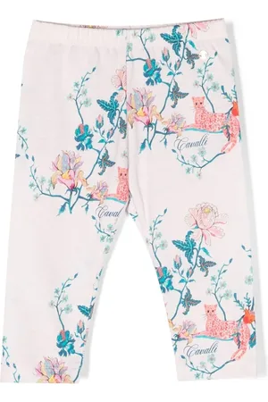 Roberto Cavalli Leggins con estampado gráfico