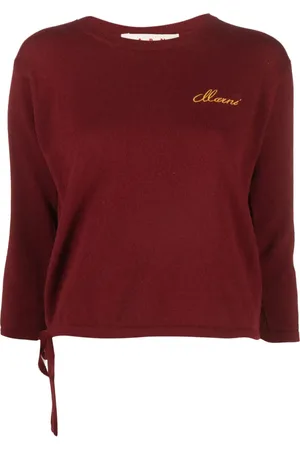 Marni Suéter de cachemira con logo bordado