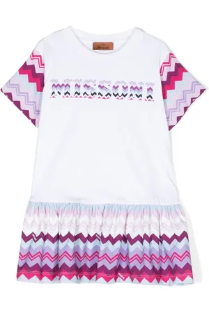 Missoni Vestido con estampado en zigzag