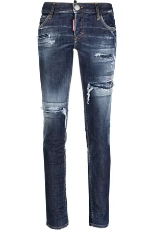 Dsquared2 Skinny jeans con efecto envejecido
