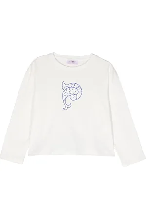 PUCCI Junior Playera con logo estampado