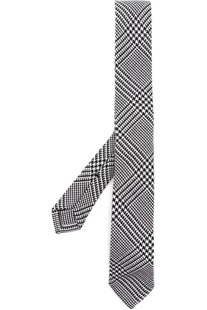 Thom Browne Corbata con motivo pied de poule