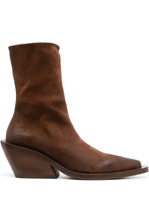 MARSÈLL Botines con puntera en punta y tacón de 65mm