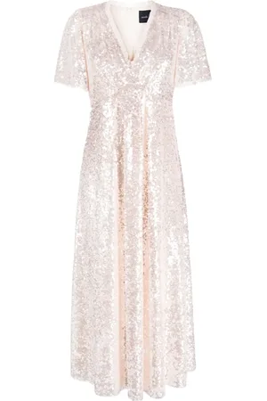 Needle & Thread Vestido largo Mila