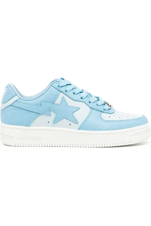 A Bathing Ape Tenis con parche del logo