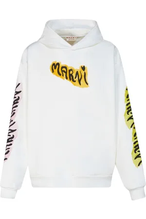 Marni Hoodie con grafiti estampado
