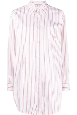 Etro Camisa con bordado Pegaso